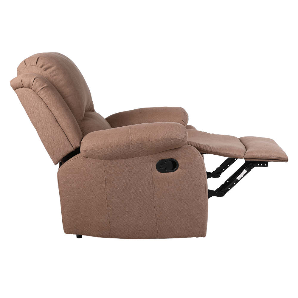 Fotoliu relaxant reglabil, material maro, ASKOY NEW — imaginea 12
