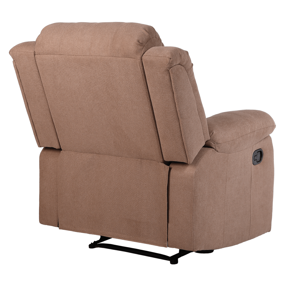 Fotoliu relaxant reglabil, material maro, ASKOY NEW — imaginea 14