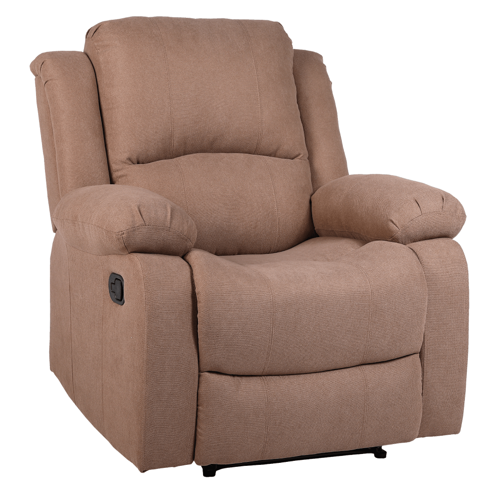 Fotoliu relaxant reglabil, material maro, ASKOY NEW — imaginea 16