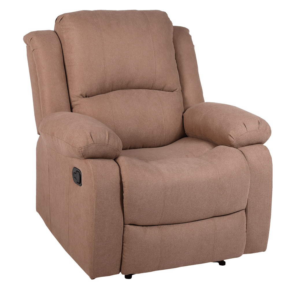 Fotoliu relaxant reglabil, material maro, ASKOY NEW — imaginea 17