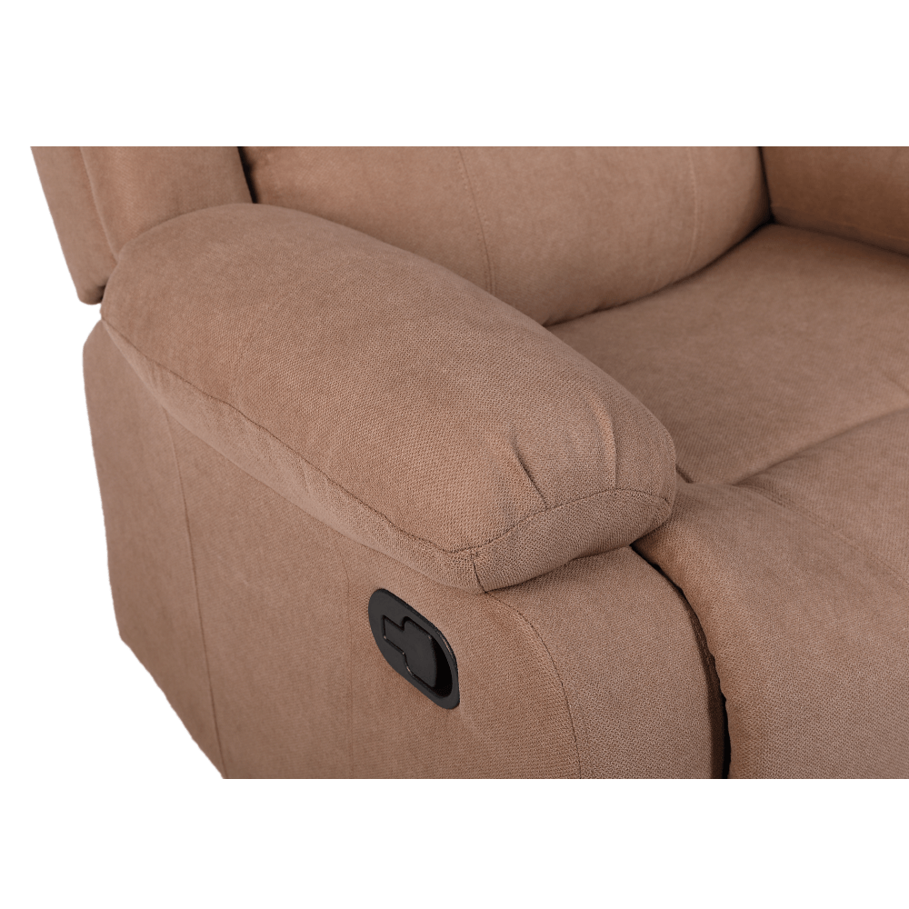 Fotoliu relaxant reglabil, material maro, ASKOY NEW — imaginea 20