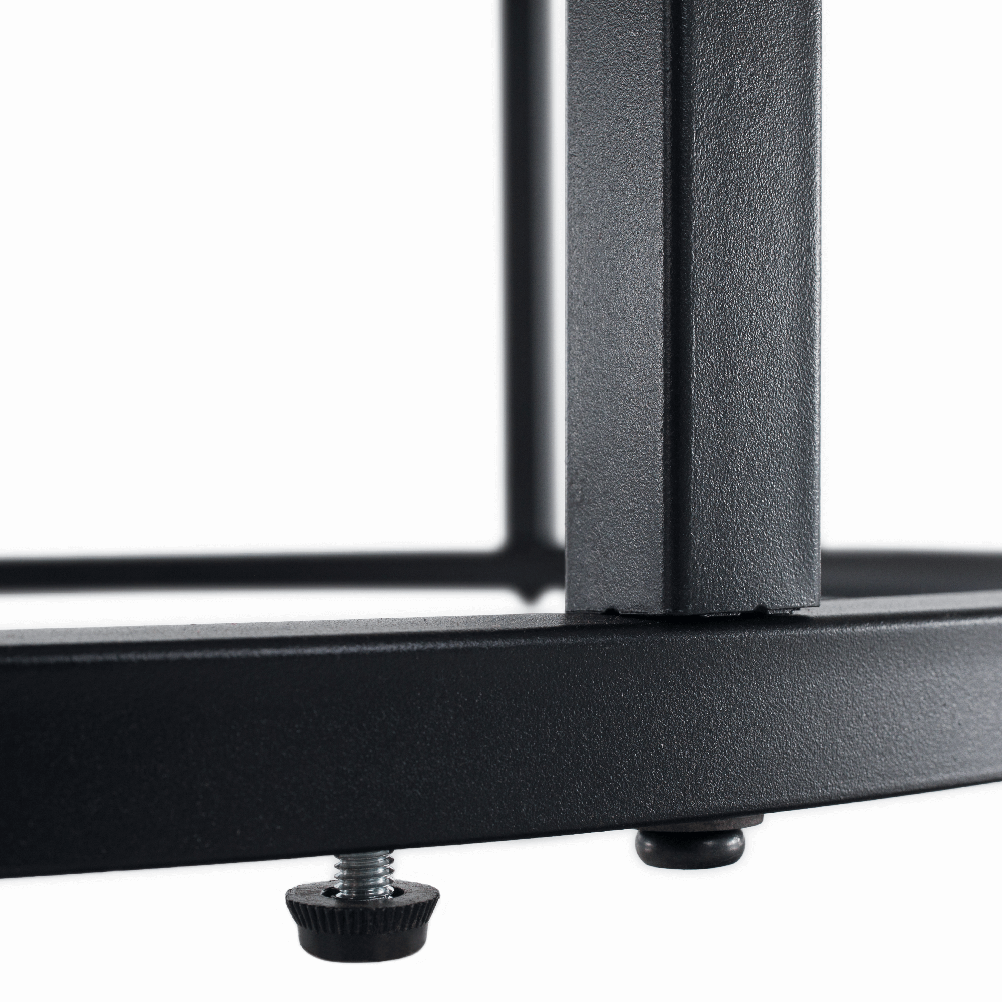 Masute de cafea, set de 2, marmura alba/negru, LASTRO NEW — imaginea 6
