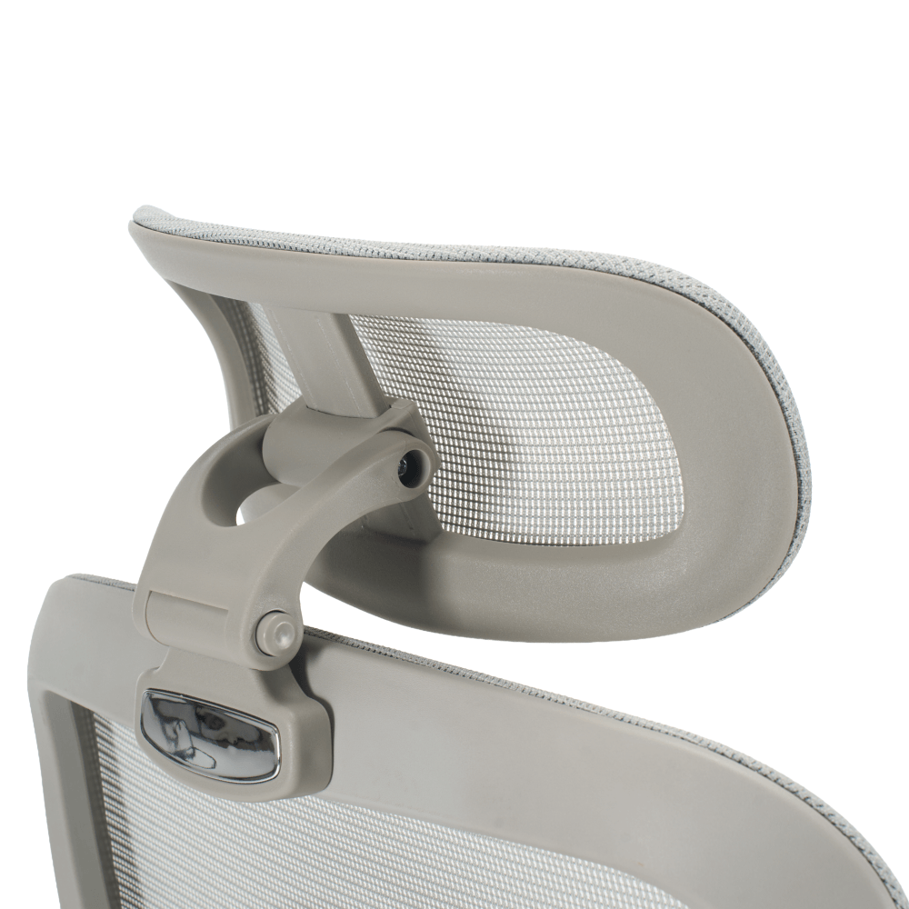 Fotoliu de birou, gri deschis/gri, portanta 150 kg, ERMEN — imaginea 7