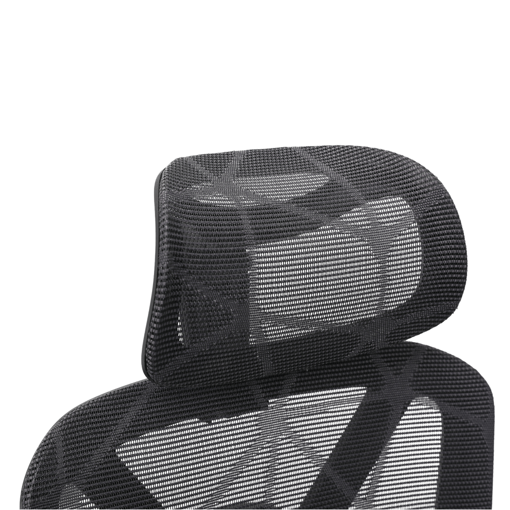 Fotoliu de birou, gri inchis/negru, portanta 150 kg, VILMER — imaginea 8
