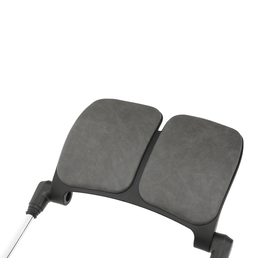 Fotoliu de birou, gri inchis/negru, portanta 150 kg, VILMER — imaginea 10