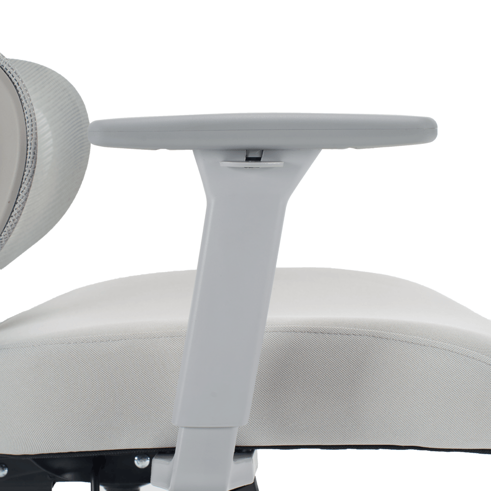 Fotoliu de birou, gri deschis/gri, portanta 150 kg, ERMEN — imaginea 13