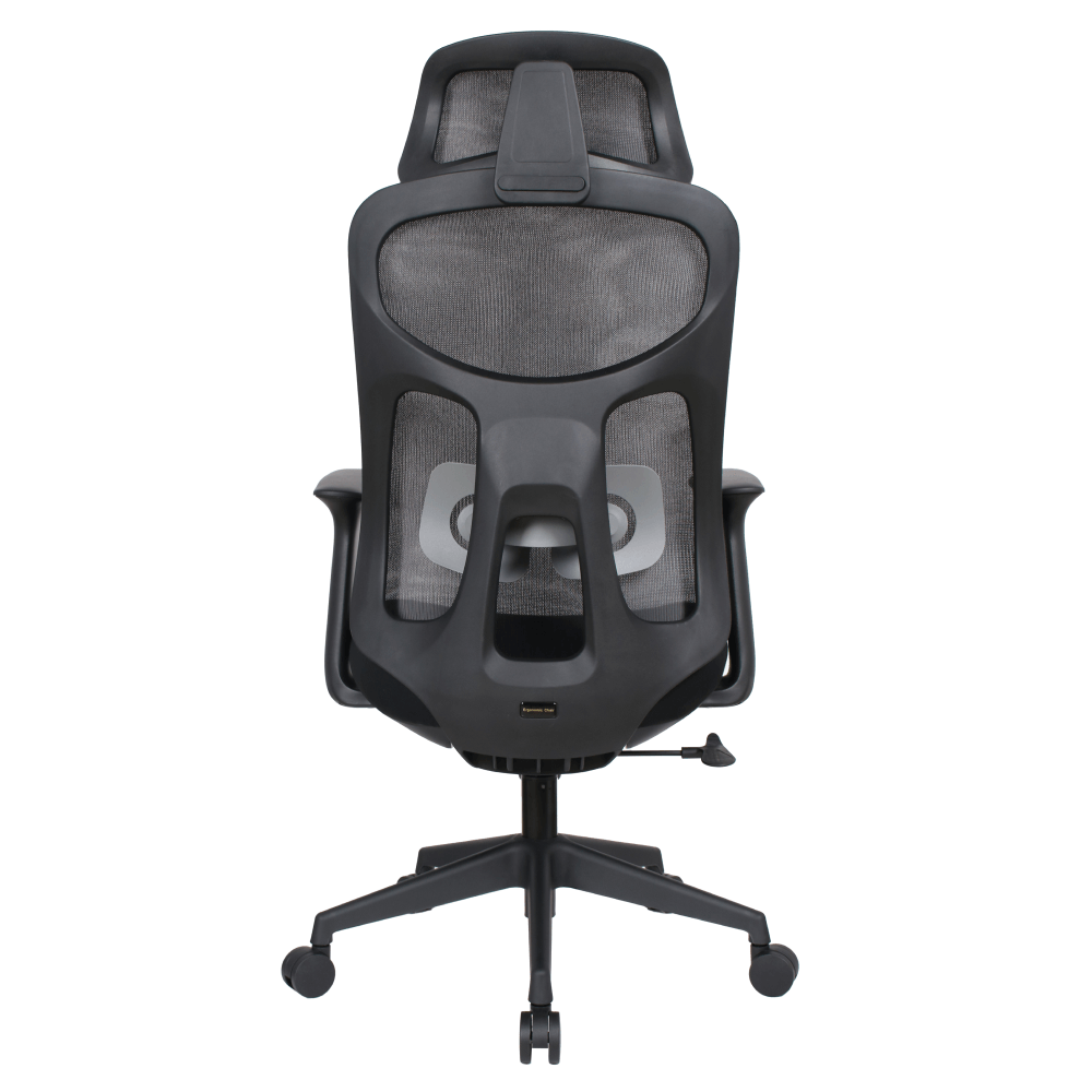 Fotoliu de birou, negru, portanta 150 kg, SULIVAN — imaginea 7