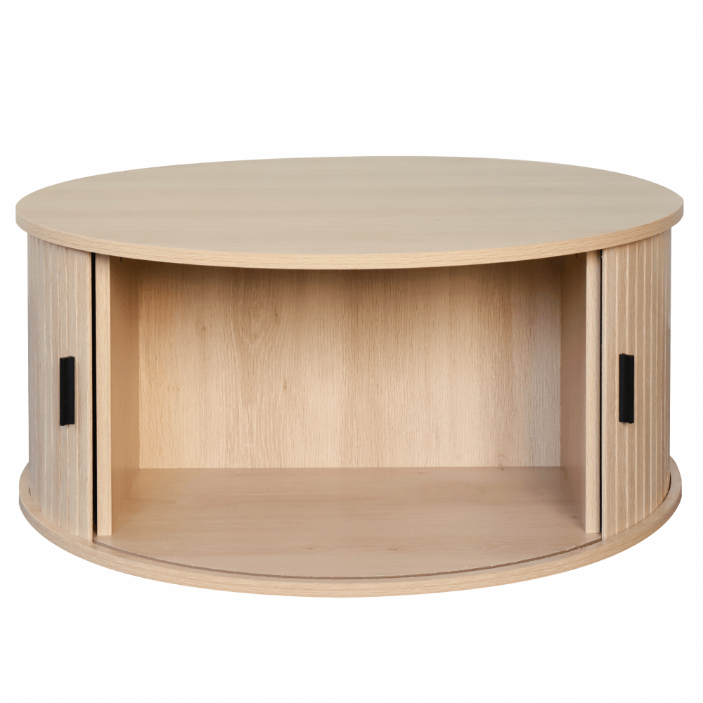 Masuta de cafea, rotunda, stejar, ARIANE — imaginea 3