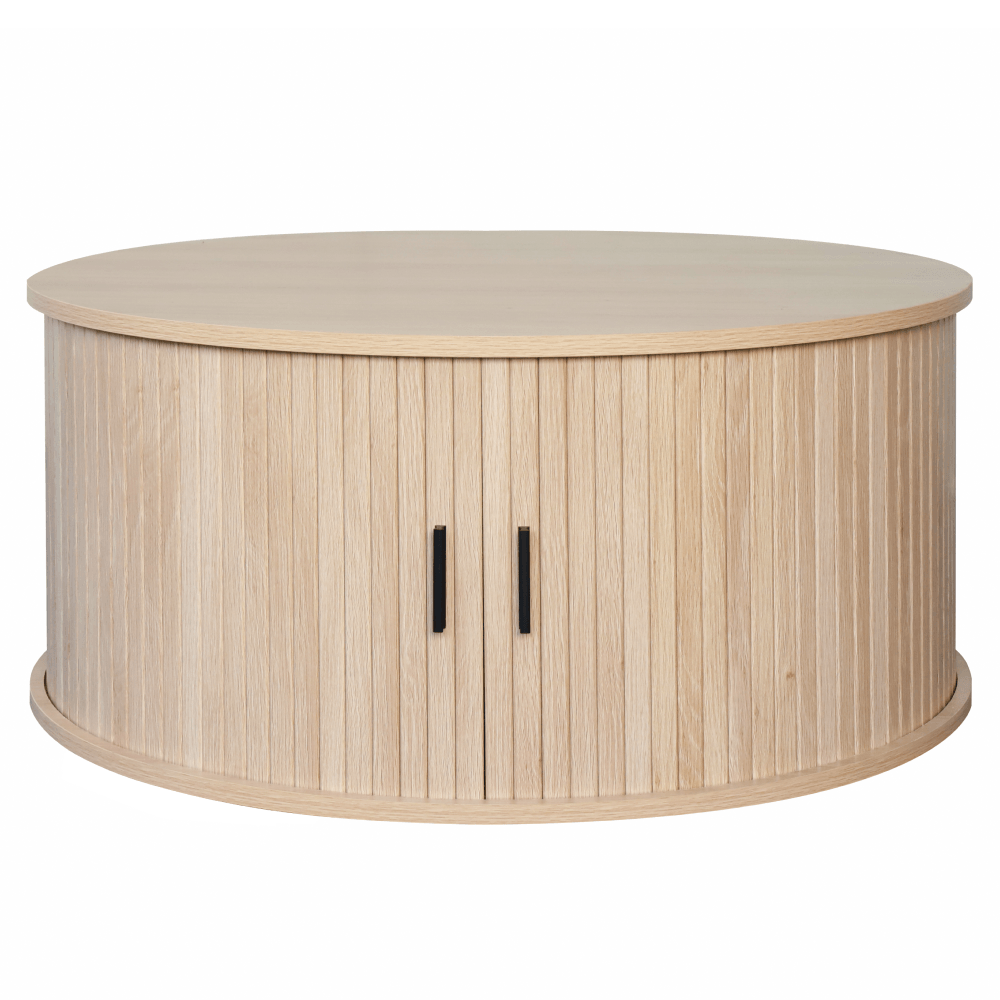 Masuta de cafea, rotunda, stejar, ARIANE — imaginea 4