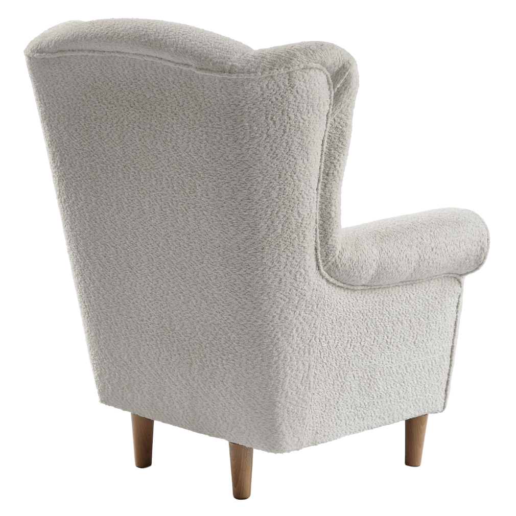 Fotoliu, textil crem Coral, CHARLOT — imaginea 6