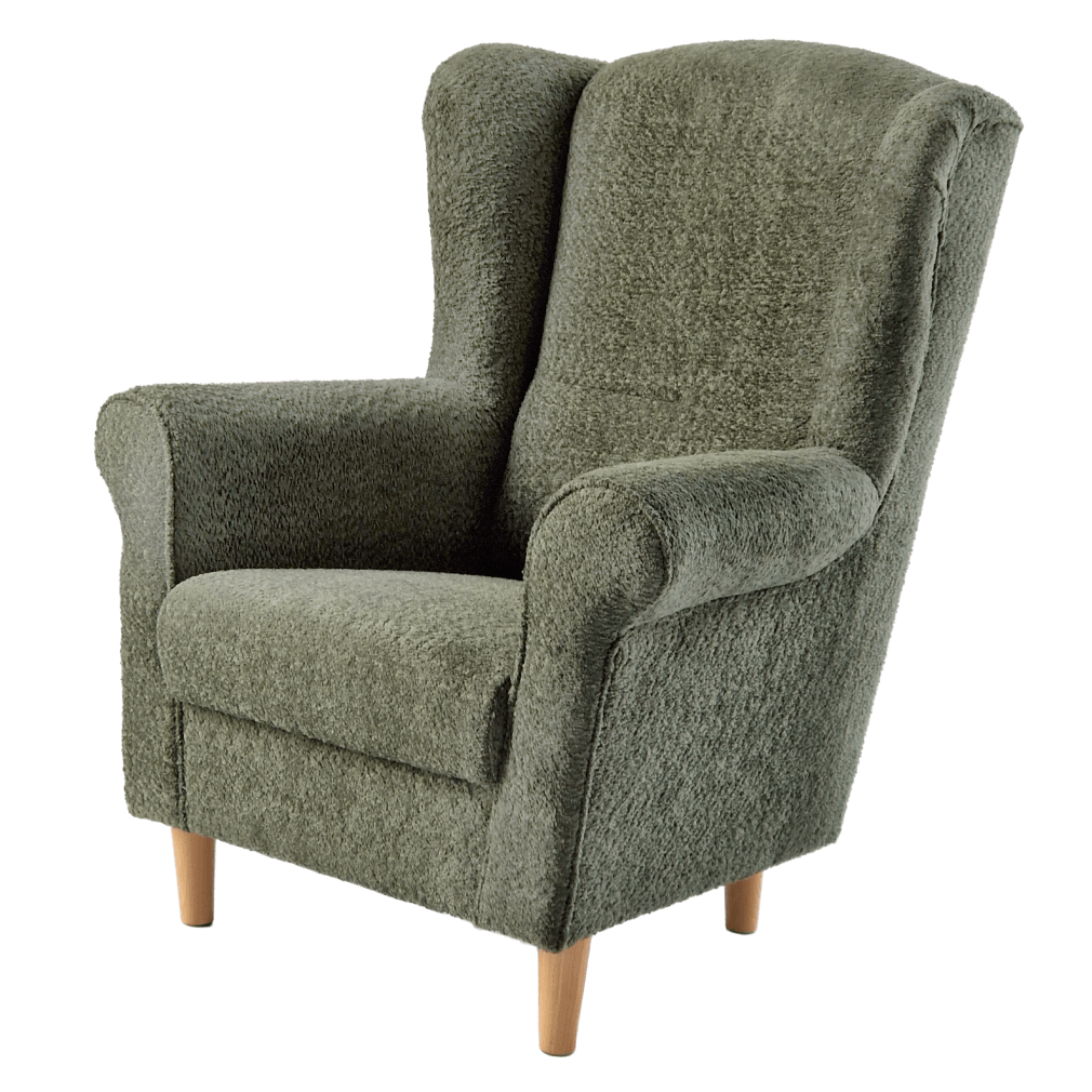 Fotoliu, textil verde Coral, CHARLOT — imaginea 4