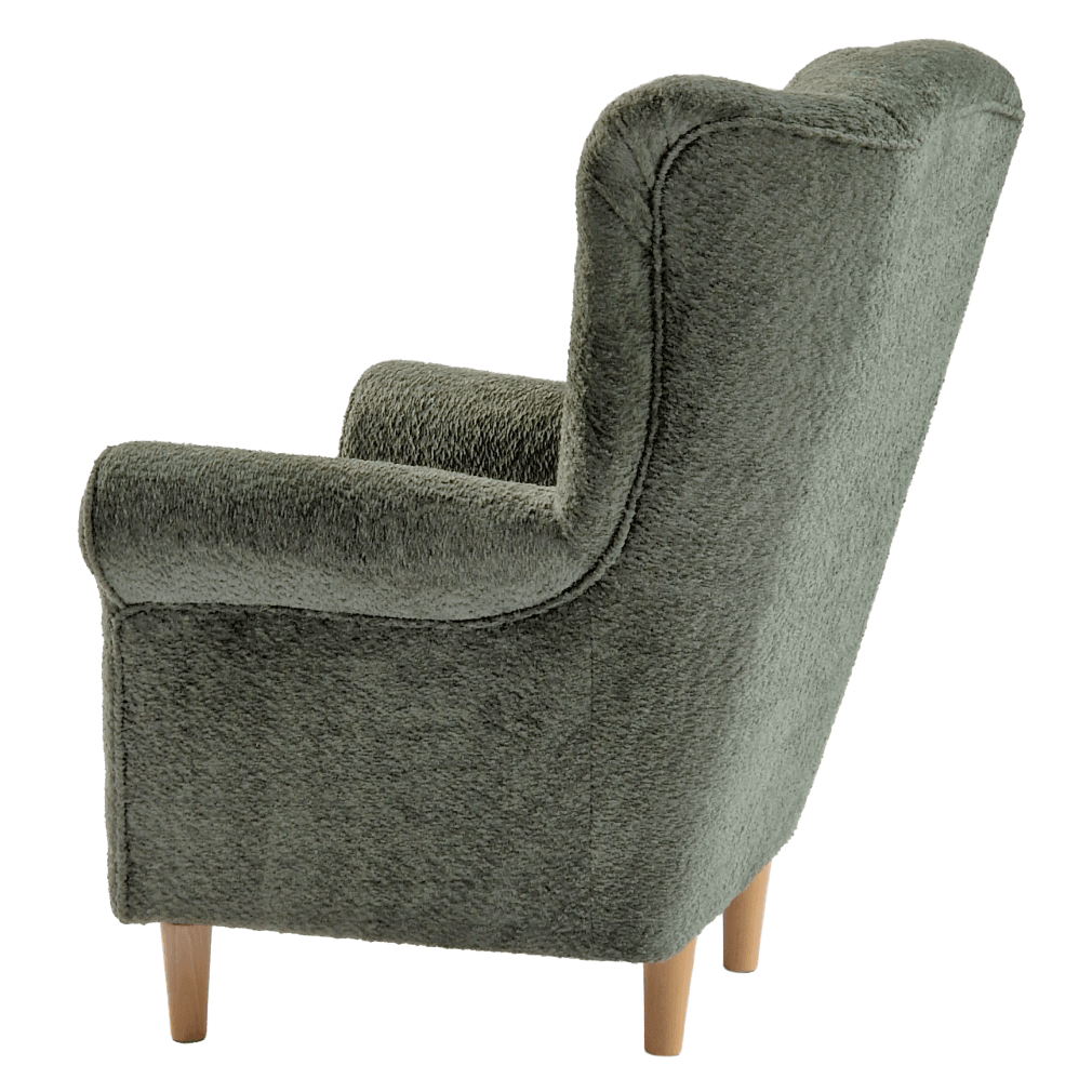 Fotoliu, textil verde Coral, CHARLOT — imaginea 5
