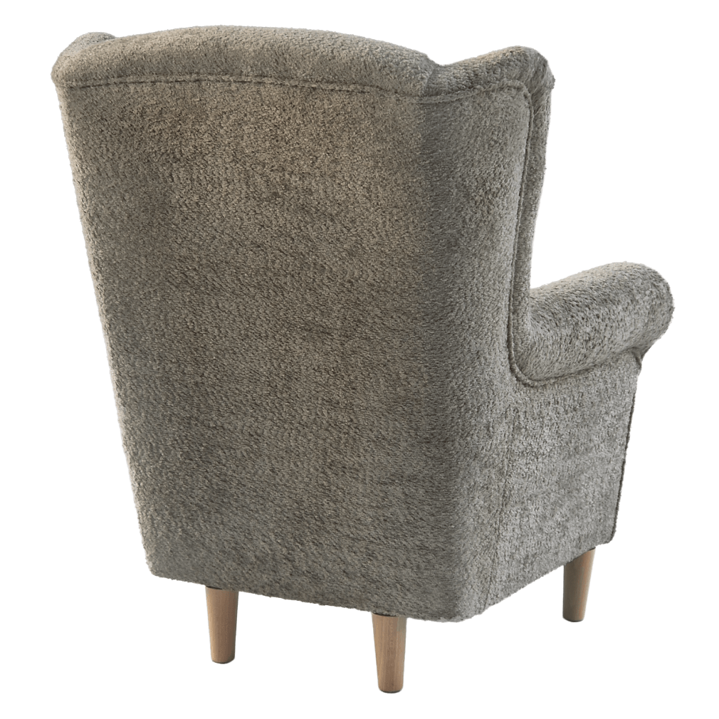 Fotoliu, textil gri-bej Taupe Coral, CHARLOT — imaginea 9