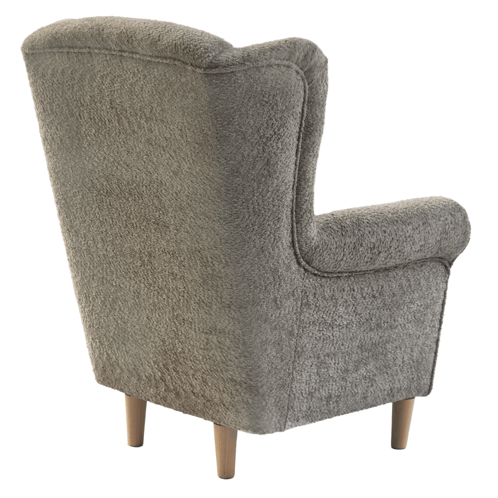 Fotoliu, textil gri-bej Taupe Coral, CHARLOT — imaginea 10