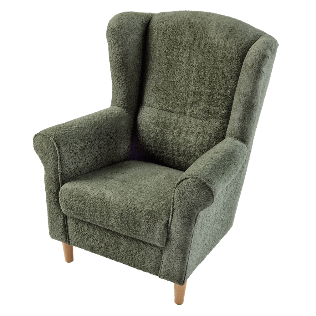 Fotoliu, textil verde Coral, CHARLOT — imaginea 9