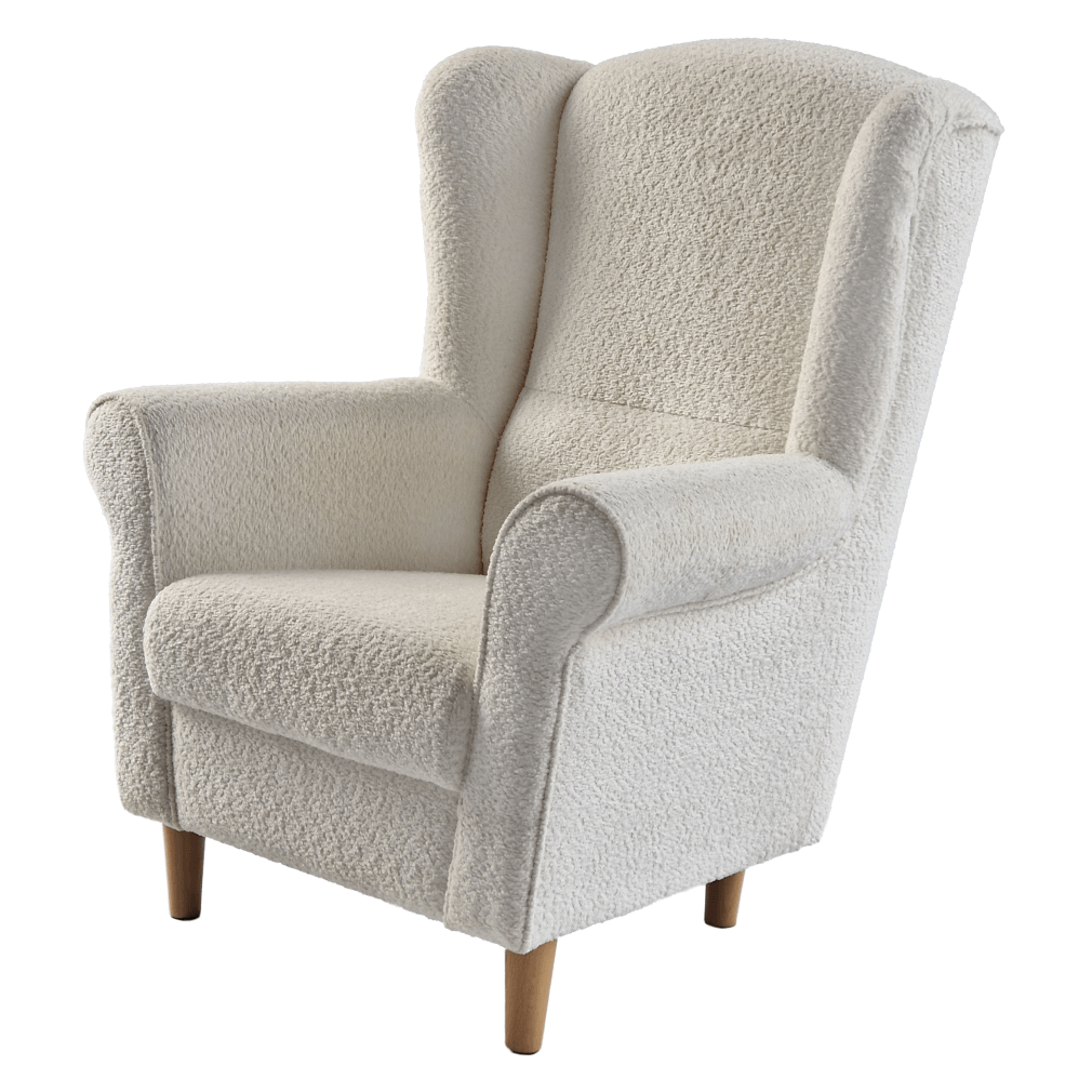 Fotoliu, textil crem Coral, CHARLOT — imaginea 13