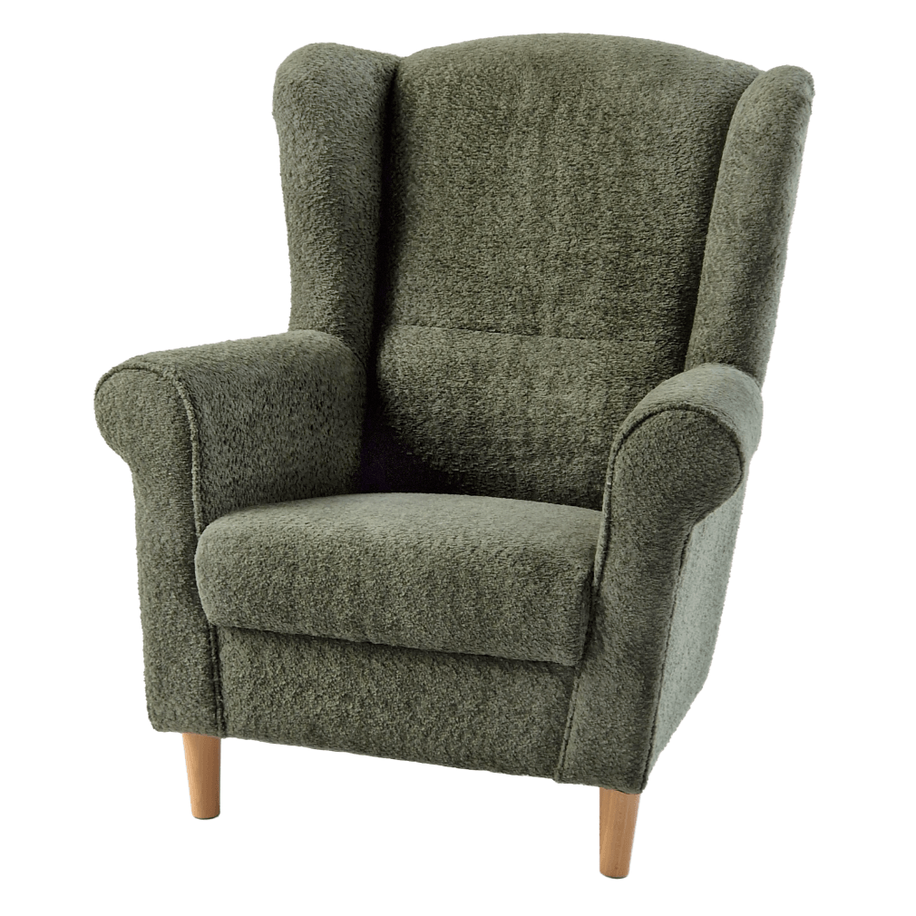 Fotoliu, textil verde Coral, CHARLOT — imaginea 10