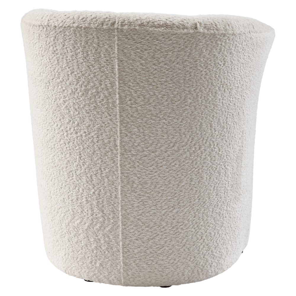 Fotoliu de club, material textil crem Coral, CUBA — imaginea 12