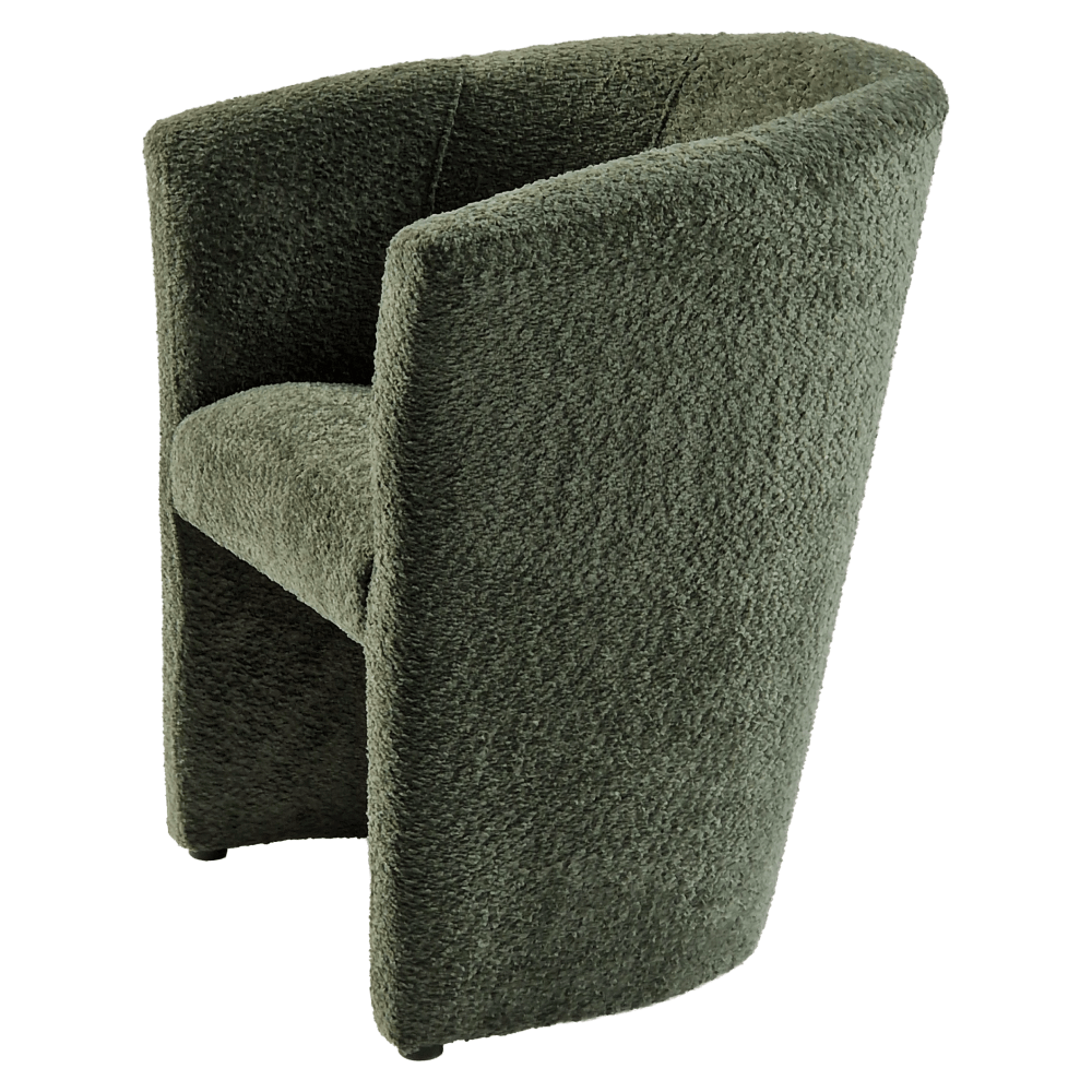 Fotoliu de club, material textil verde Coral, CUBA — imaginea 10