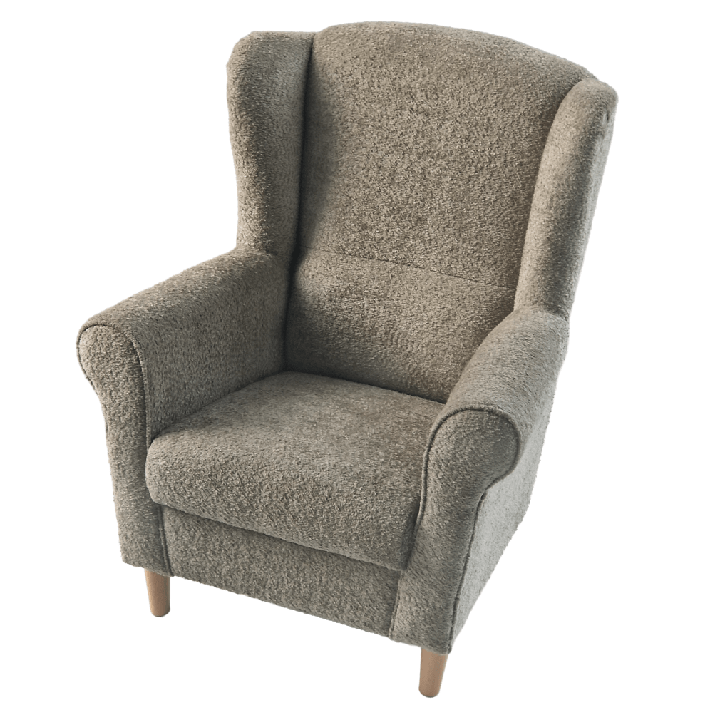 Fotoliu, textil gri-bej Taupe Coral, CHARLOT — imaginea 13