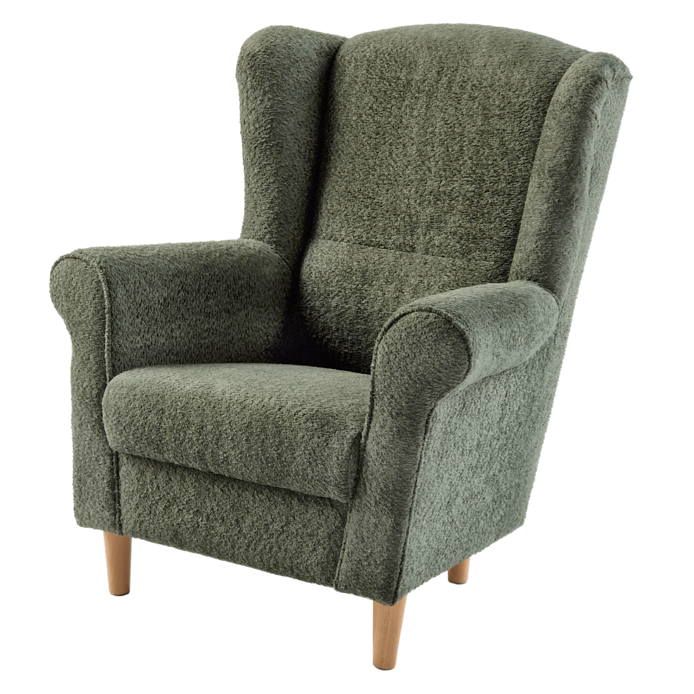 Fotoliu, textil verde Coral, CHARLOT — imaginea 11