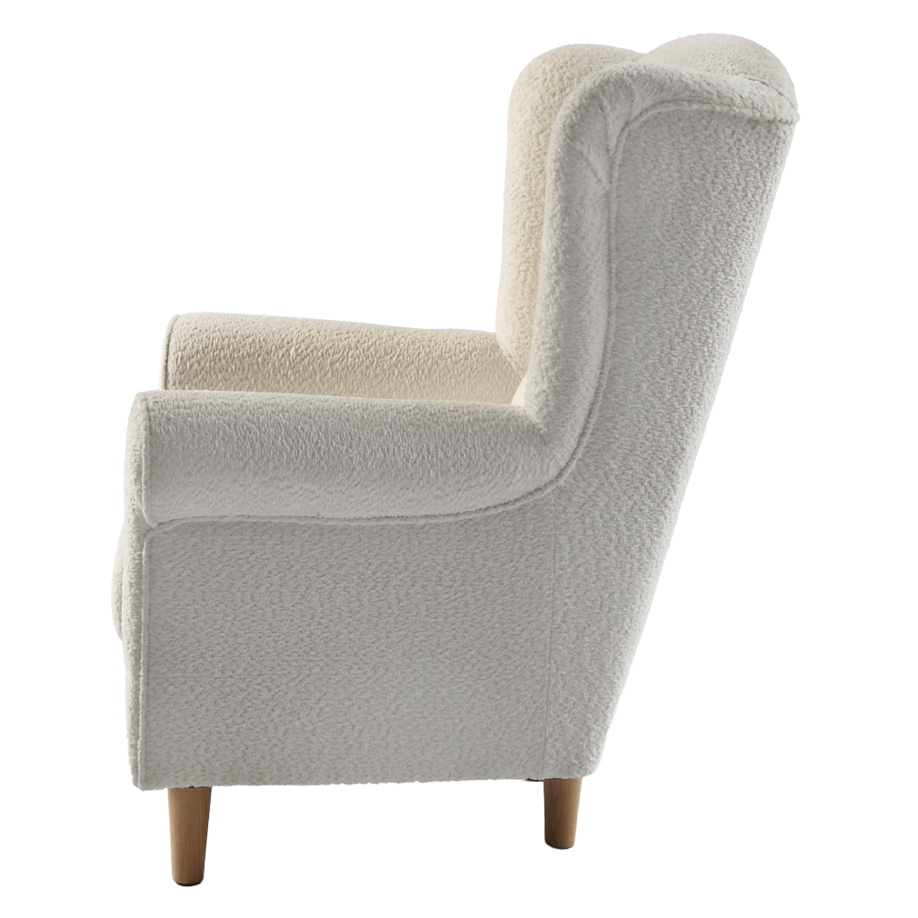 Fotoliu, textil crem Coral, CHARLOT — imaginea 17