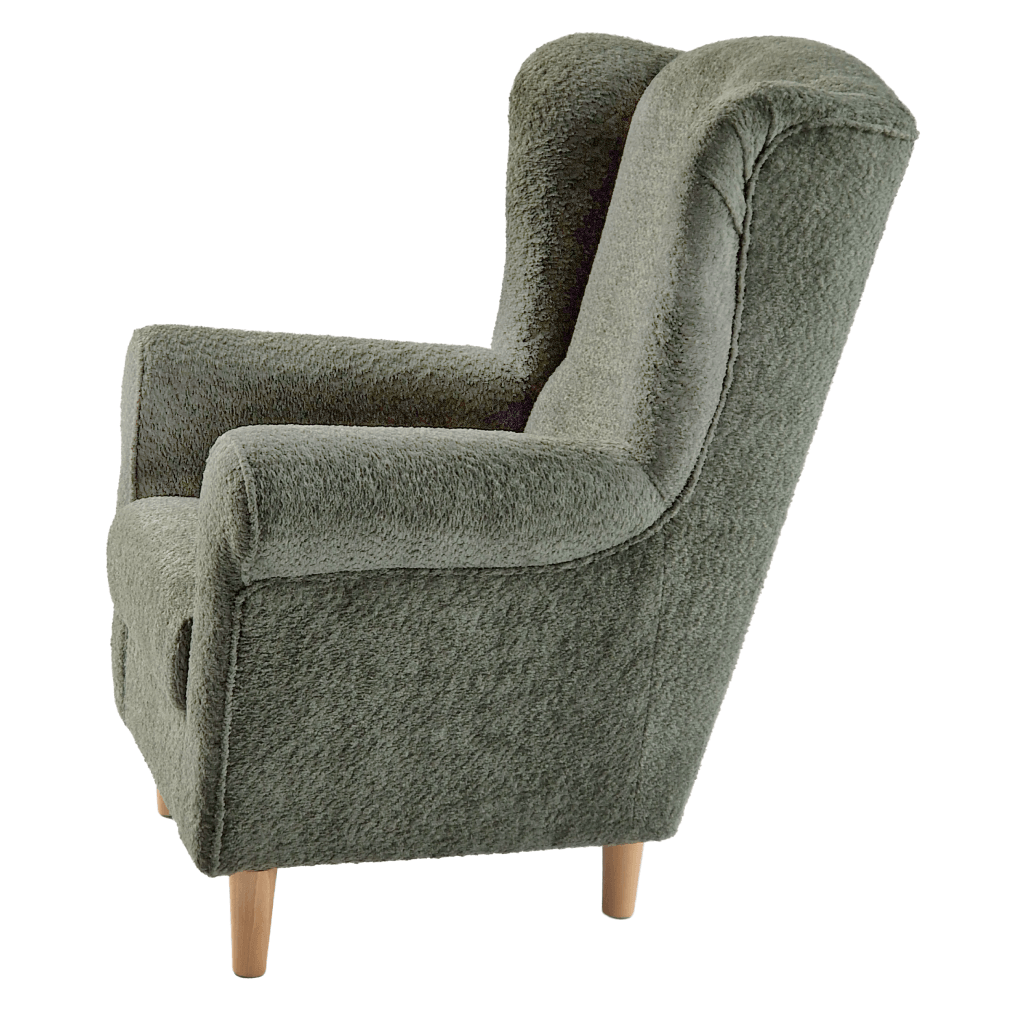 Fotoliu, textil verde Coral, CHARLOT — imaginea 15