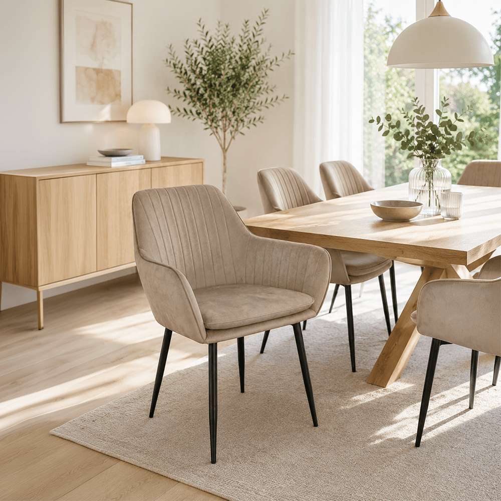 Fotoliu de design, catifea Velvet gri maroniu Taupe, ZIRKON NEW — imaginea 4