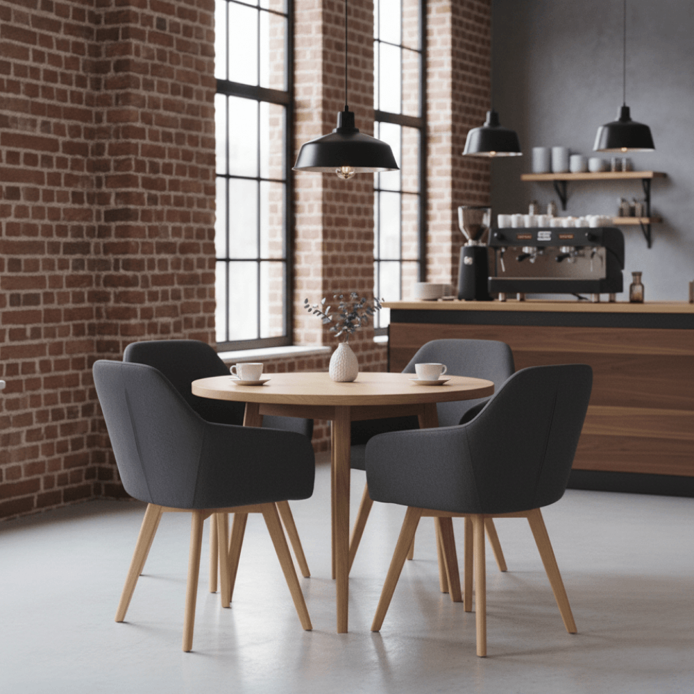 Fotoliu de design, gri inchis/fag, CLORIN 2 NEW — imaginea 3