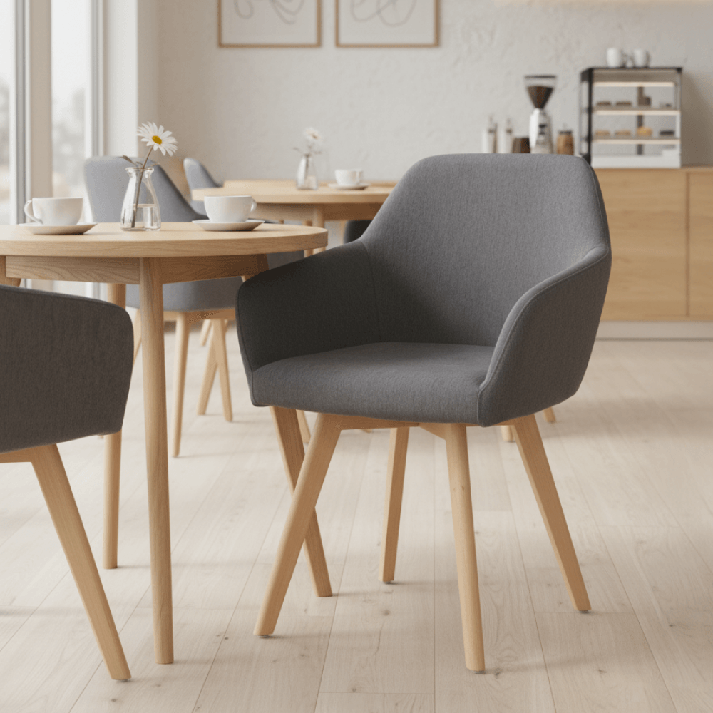 Fotoliu de design, gri inchis/fag, CLORIN 2 NEW — imaginea 6