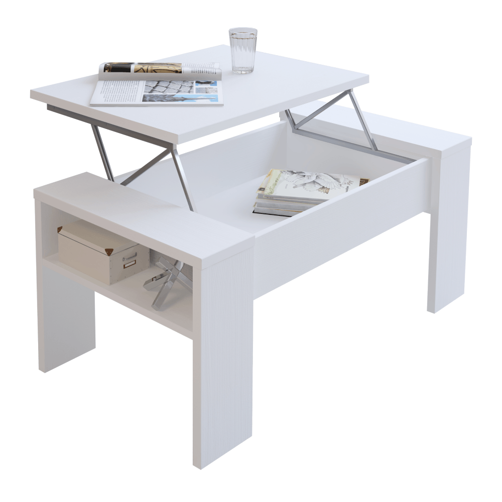 Masuta de cafea, alb, PULA — imaginea 3
