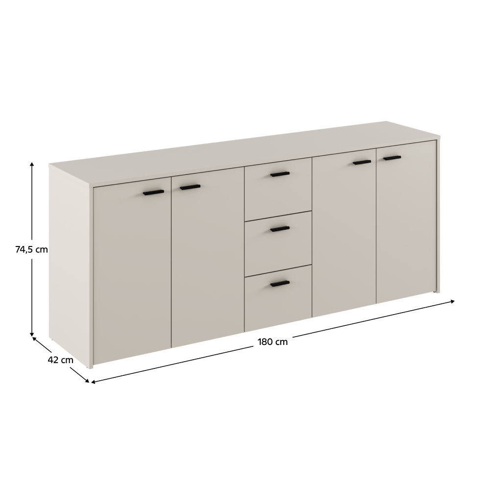 Comoda combinata, casmir, HUGOS 180 — imaginea 7