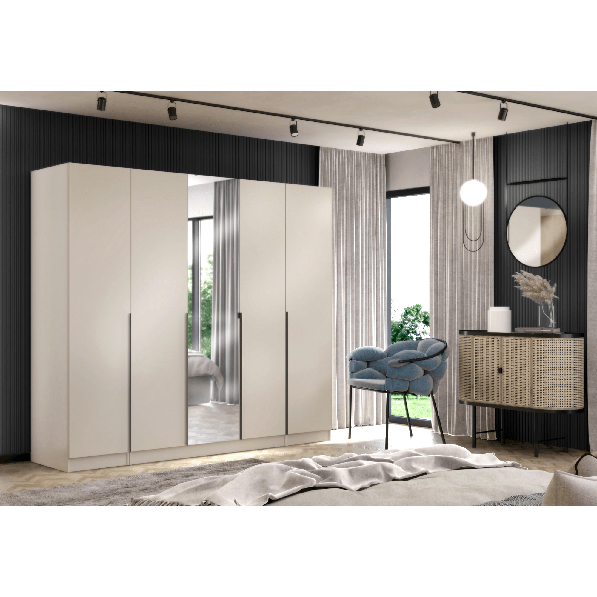 Corp dulap 50, cu polite, casmir, KREO — imaginea 6