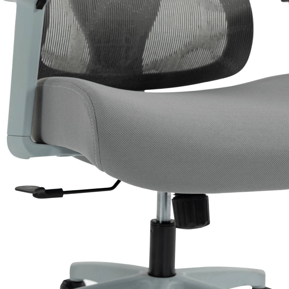 Scaun de birou, gri deschis/gri, Portanta 150 kg, ERMEN NEW — imaginea 6