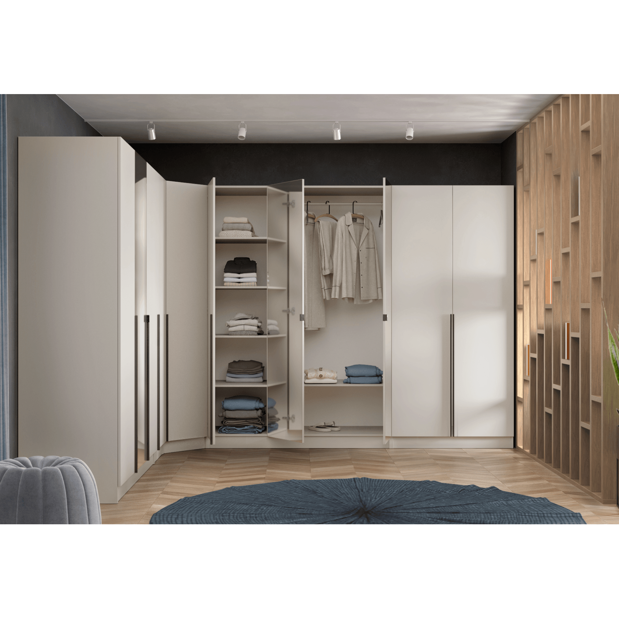 Corp dulap 100, cu umerase, casmir, KREO — imaginea 6