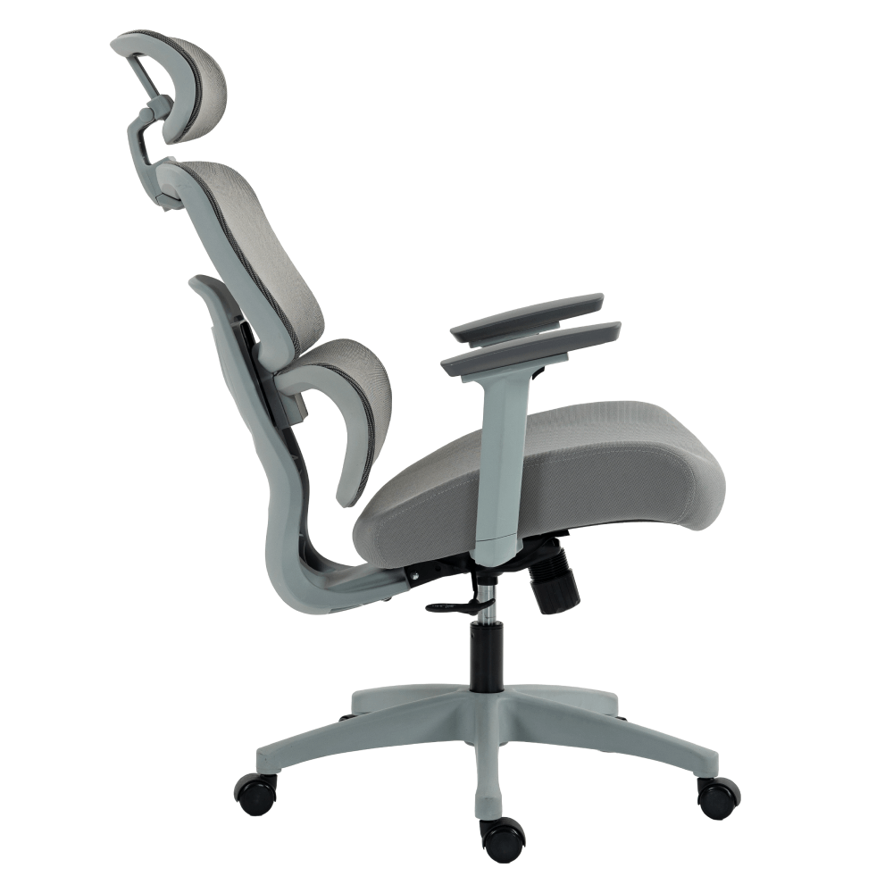 Scaun de birou, gri deschis/gri, Portanta 150 kg, ERMEN NEW — imaginea 16