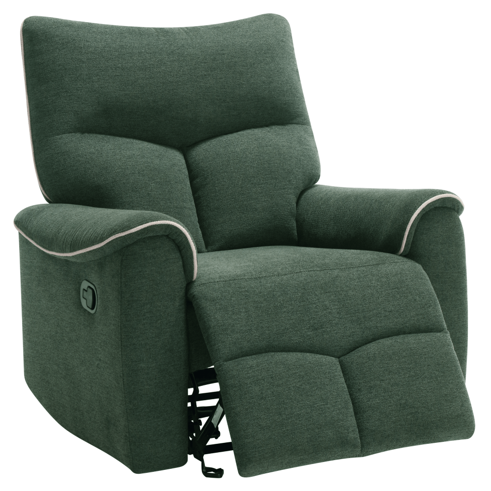 Fotoliu relaxant, verde/bej, NADER — imaginea 2