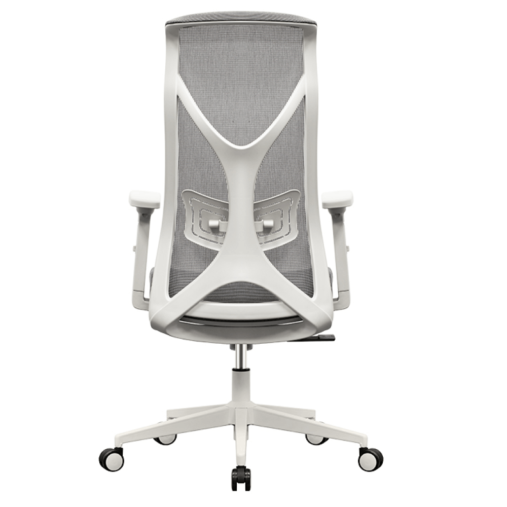 Fotoliu de birou, gri/gri deschis, portanta 150 kg, ARADIO — imaginea 6