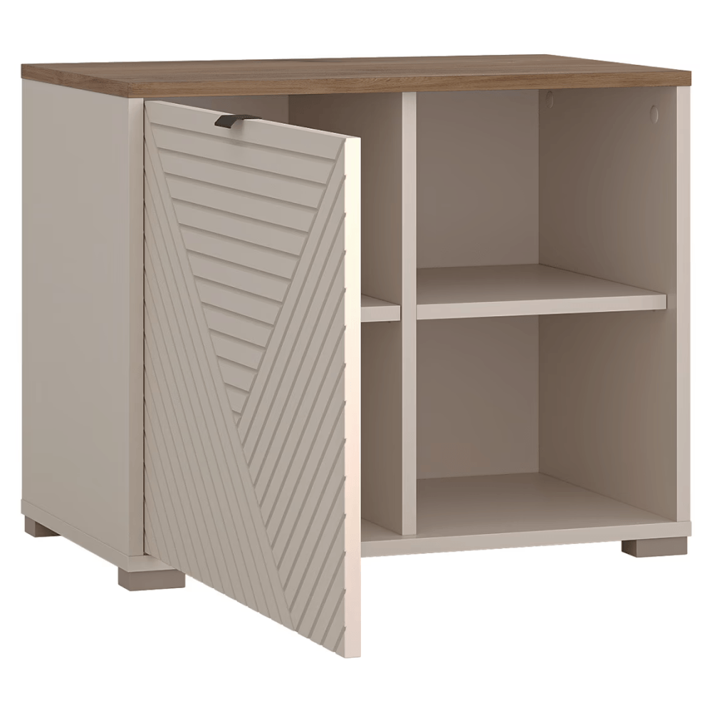 Vitrina, casmir/stejar castello, EYCO 1D — imaginea 3