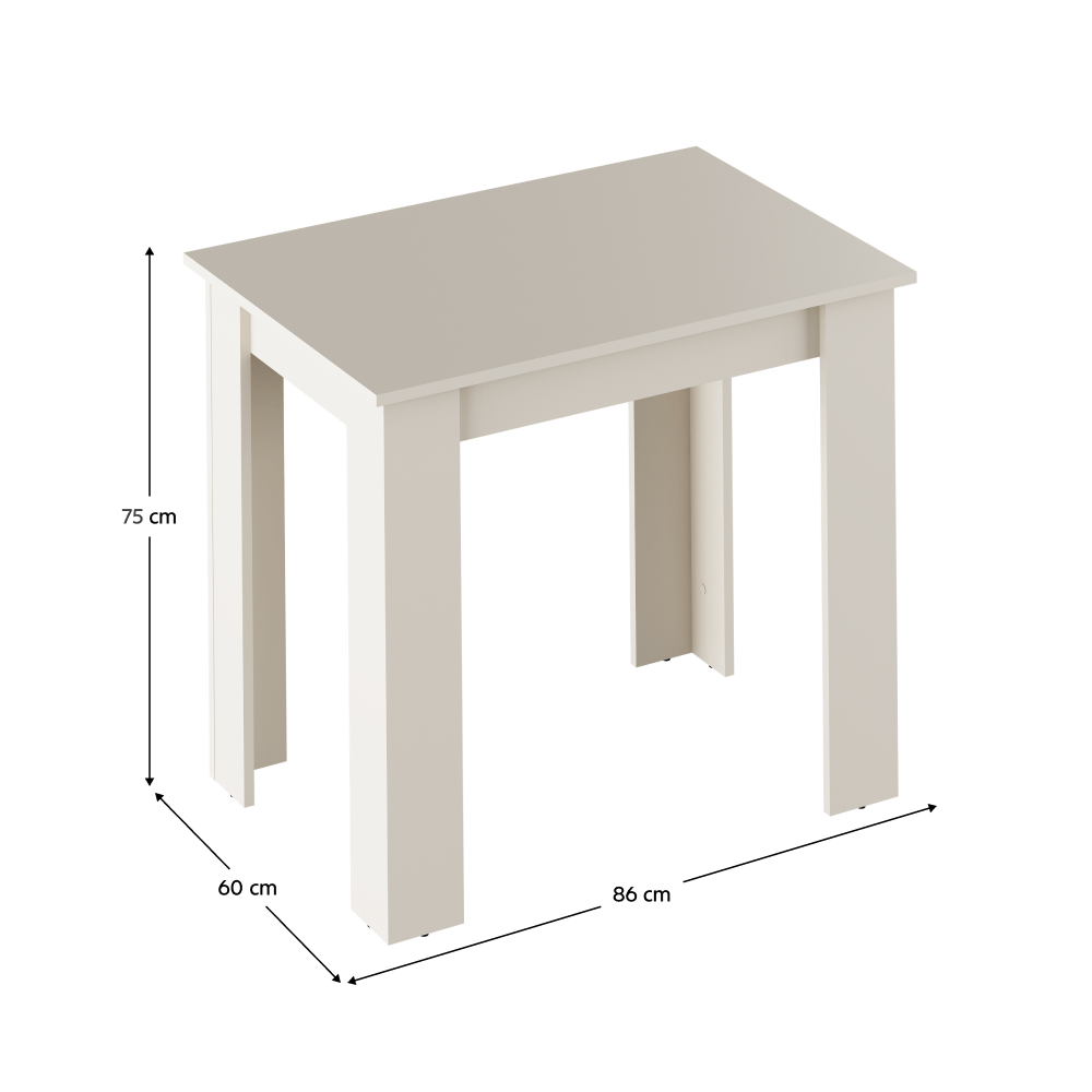 Masa dining, casmir, 86x60 cm, TARINIO — imaginea 3