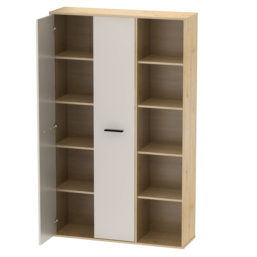 Dulap cu raft, stejar artisan/casmir, MAURUS NEW MA52 — imaginea 2