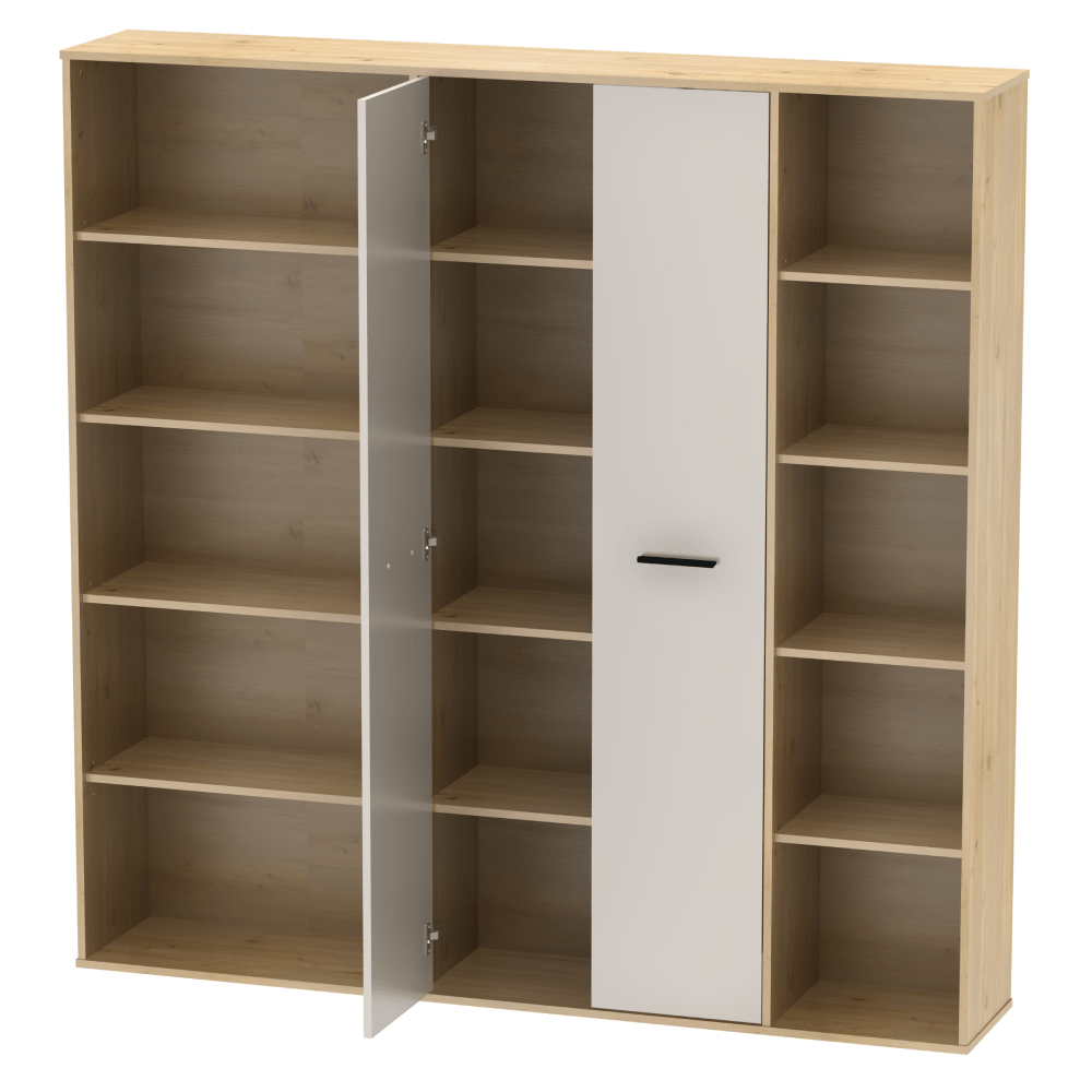 Dulap cu rafturi, stejar artisan/casmir, MAURUS NEW MA50 — imaginea 3