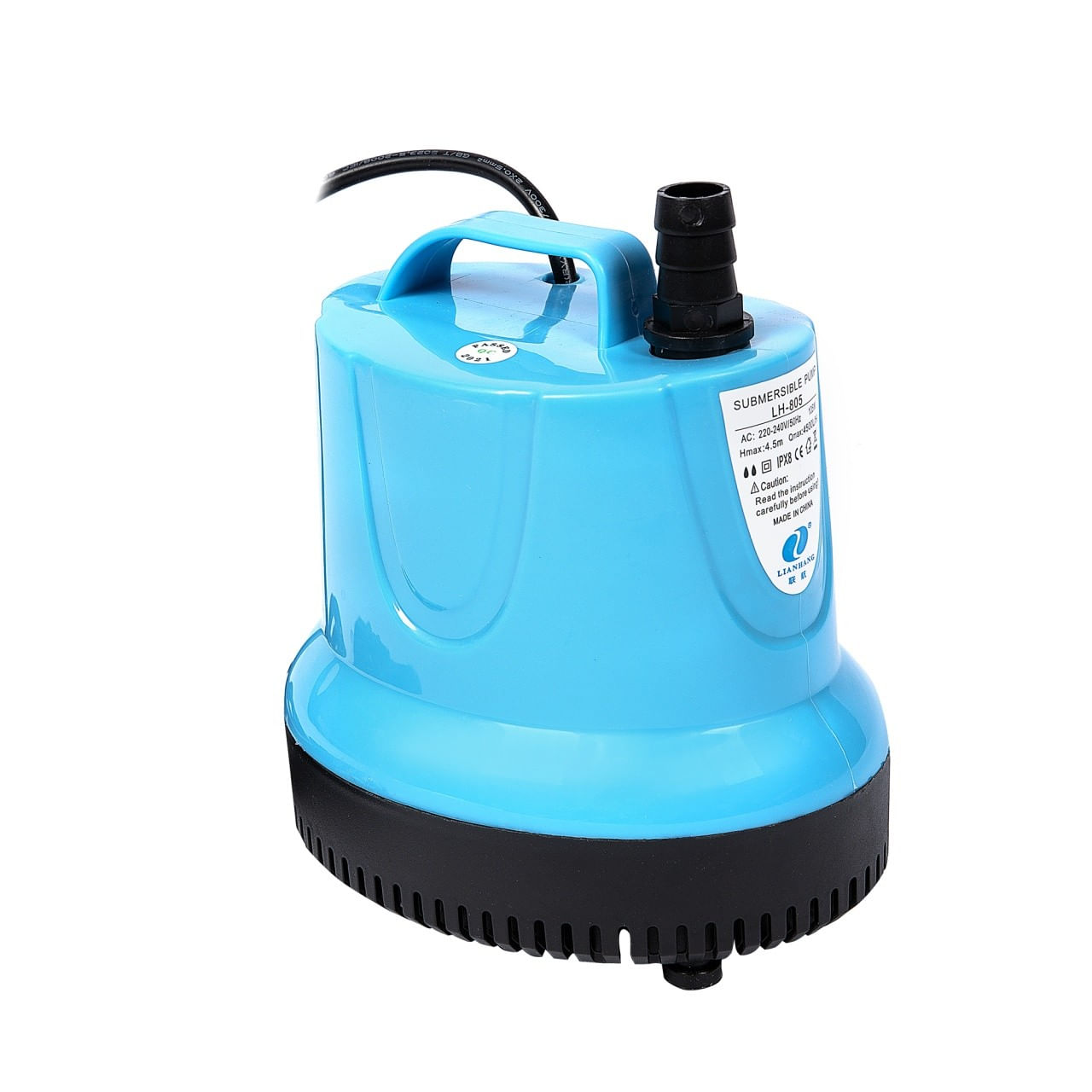 Pompa peisagistica, micul fermier 105W 4500l/h pentru acvariu, Are o durata de viata lunga si rezistenta la coroziune — imaginea 2