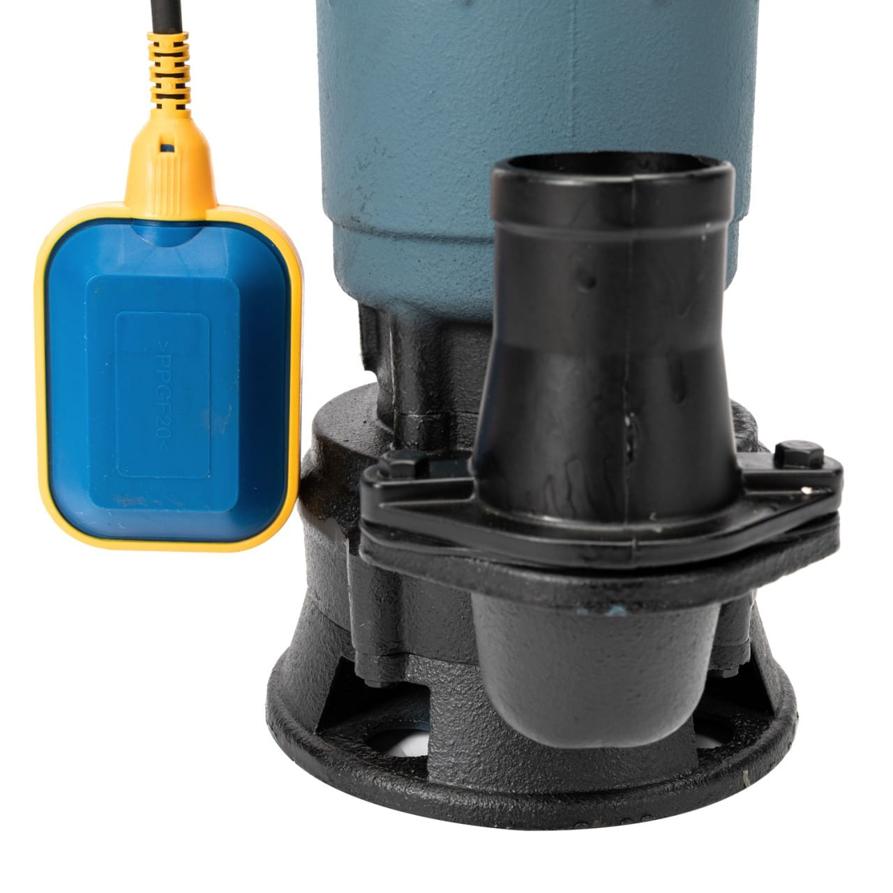 Pompa apa murdara micul fermier, 3 kw, debit maxim 25000 l/h, inaltime maxima de pompare 20 m, corp pompa fonta, cu plut — imaginea 5