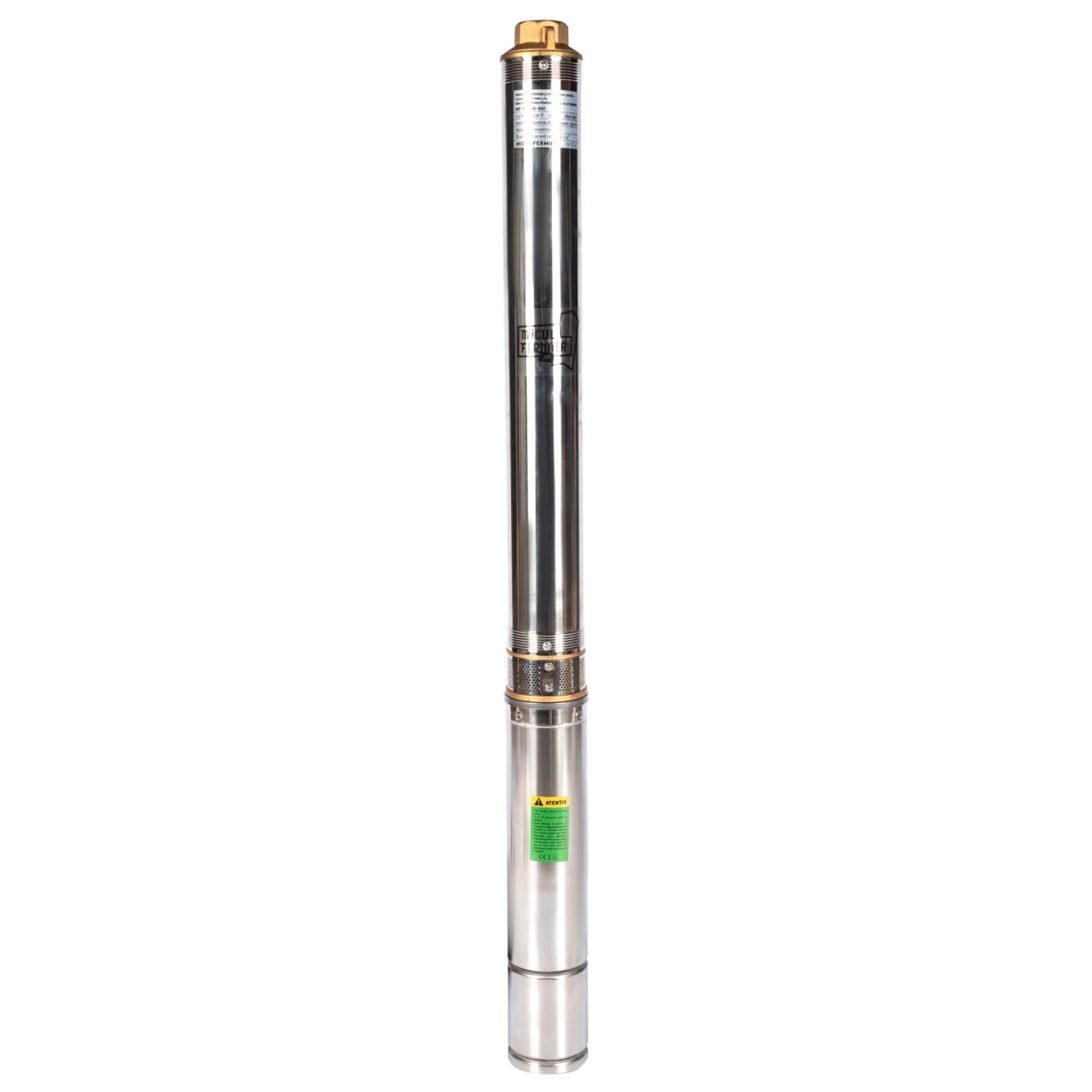Pompa submersibila micul fermier, diametru 4", 1.5 kw, debit maxim 5400 l/h, inaltime maxima de pompare 150m, 19 turbine — imaginea 3