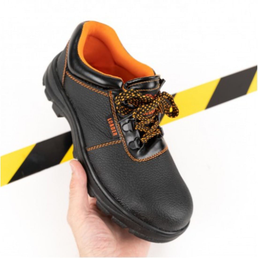 Pantofi protectie cu bombeu metalic, Talpa antiderapanta, Marime — imaginea 5