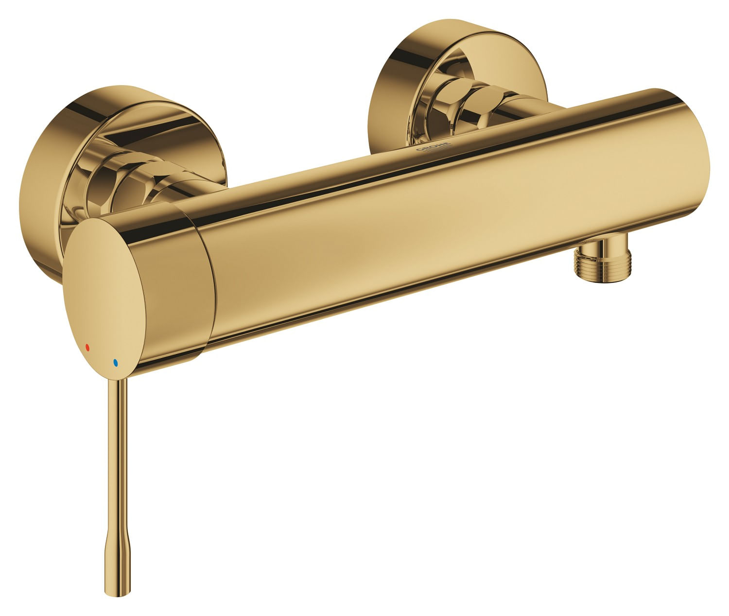 Baterie de dus Grohe 25252GL1, Essence, 1/2'', aparenta, lucios, auriu — imaginea 2