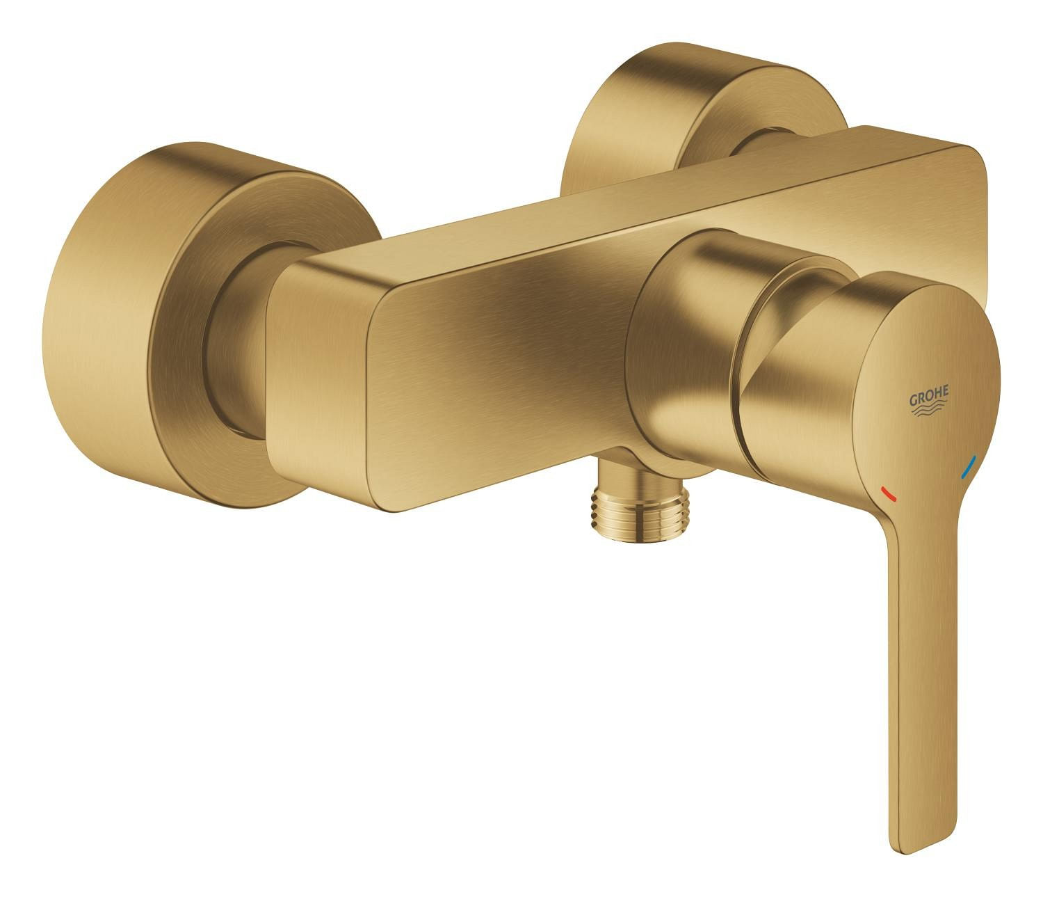 Baterie de dus Grohe 33865GN1, Lineare, aparenta, mat, auriu — imaginea 2