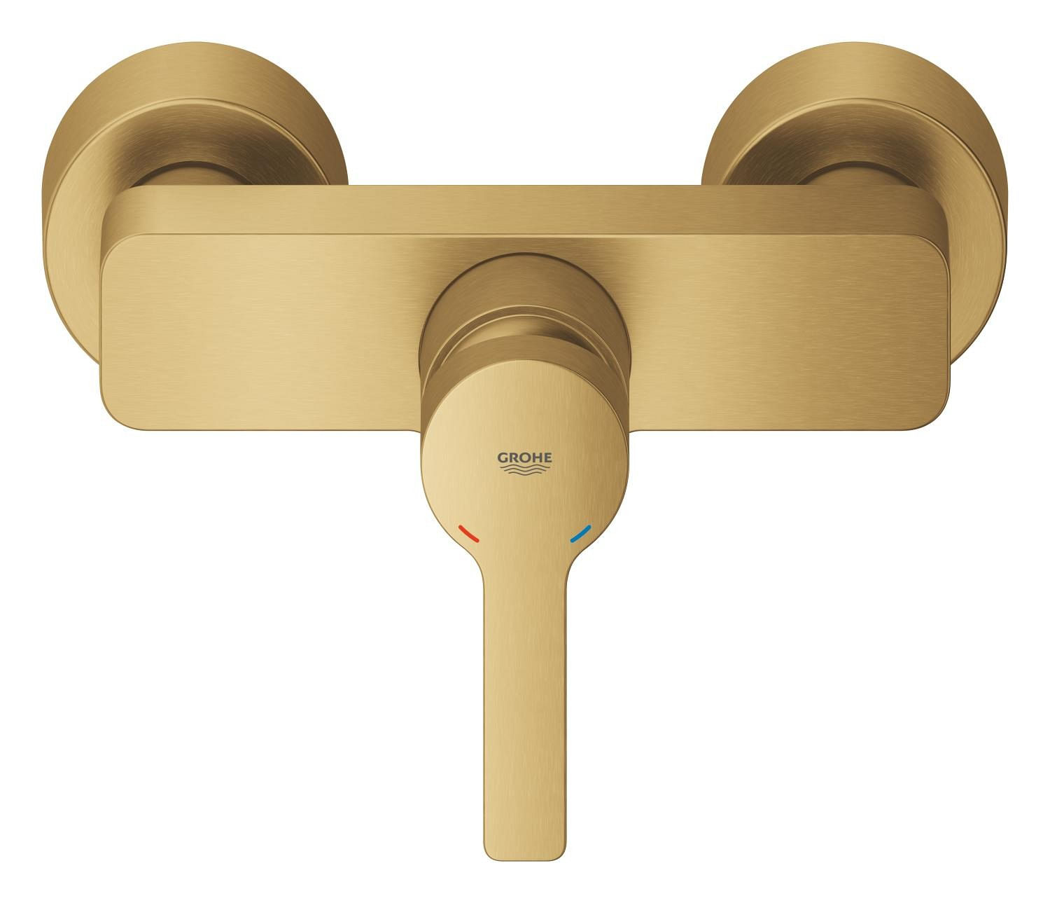 Baterie de dus Grohe 33865GN1, Lineare, aparenta, mat, auriu — imaginea 4