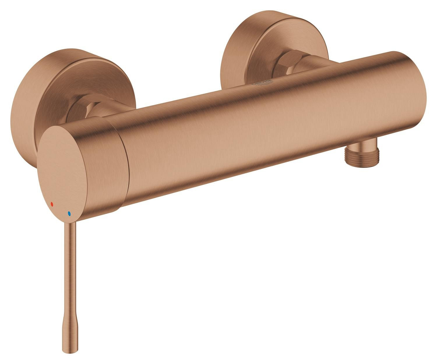 Baterie dus Grohe 25252DL1, Essence, 1/2'', aparenta, mat, cupru — imaginea 3